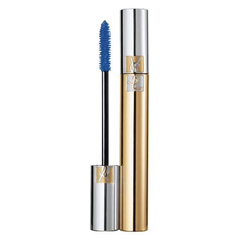 mascara bleu électrique yves saint laurent|ysl mascara effet faux cils.